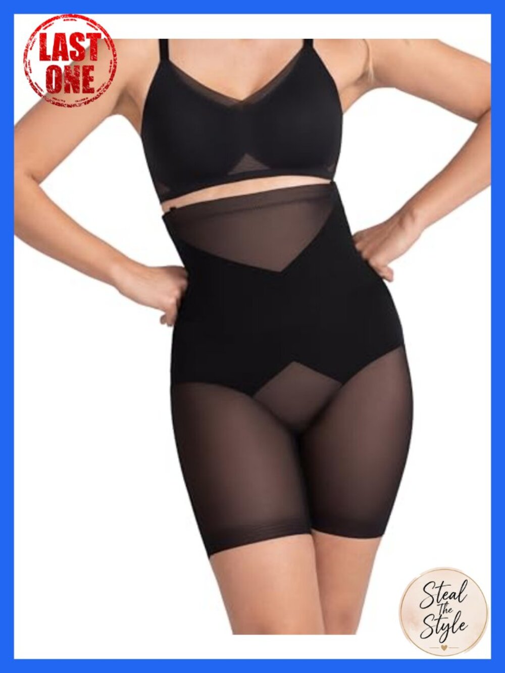 High Compression Shapewear Shorts Tummy Control Level 5